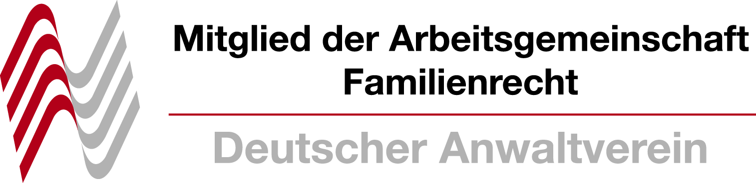 Logo "Mitglied der Arbeitsgemeinschaft Familienrecht im Deutschen Anwaltverein"